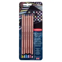 Μολύβια derwent metallic 6 τεμάχια - Derwent
