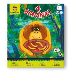 Επιτραπέζιο παιχνίδι ludattica 4 bananas 5+ - Ludaticca