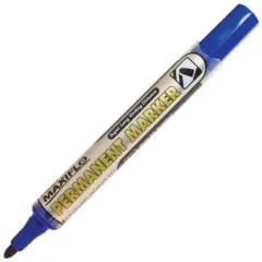 Μαρκαδόρος pentel permanent maxiflo nlf50 μπλε - Pentel