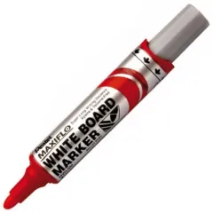 Μαρκαδόρος πίνακα pentel maxiflo χοντρός κόκκινος - Pentel