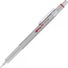 Μηχανικό μολύβι rotring 600 0.5mm silver - Rotring