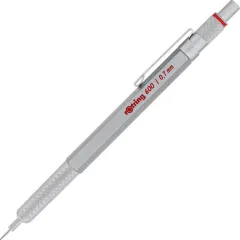 Μηχανικό μολύβι rotring 600 0.7mm silver - Rotring