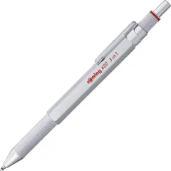 Multipen rotring 600 3in1 silver - Rotring