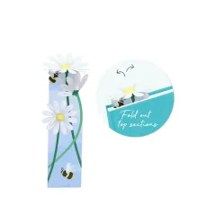 σελιδοδείκτης origamo filigrana collection bee on daisies - Origamo
