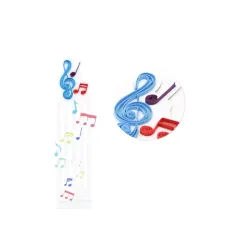 σελιδοδείκτης origamo filigrana collection music notes - Origamo