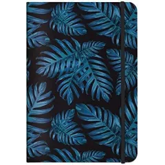 σημειωματάριο cedon a5 philodendron blue 192 σελίδες - Cedon