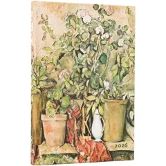 Ημερολόγιο εβδομαδιαίο paperblanks 2026 mini cezannes terracota pots and flowers - Paperblanks