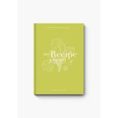 σημειωματάριο adbook my recipe journal 17x25cm lime - Adbook