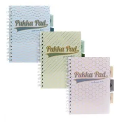 τετράδιο σπιράλ pukka pad haze green α5 3 θέματα - Pukka pad