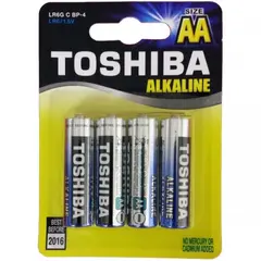 Μπαταρίες toshiba aa alkaline 4 τεμάχια - Toshiba