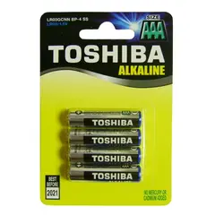 Μπαταρίες toshiba aaa alkaline 4 τεμάχια - Toshiba