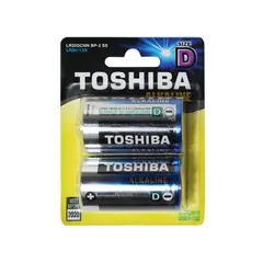 Μπαταρίες toshiba d alkaline 2 τεμάχια - Toshiba