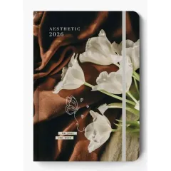 Ημερολόγιο ημερήσιο adbook 2026 aesthetic 12x17cm πεταλούδα - Adbook