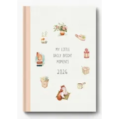 Ημερολόγιο ημερήσιο adbook 2026 cosy 17x25cm ανοιξη - Adbook