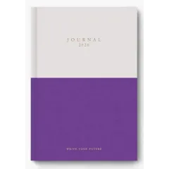 Ημερολόγιο ημερήσιο adbook 2026 journal 14x21cm purple - Adbook