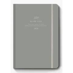 Ημερολόγιο ημερήσιο adbook 2026 slow life 17x25cm grey - Adbook