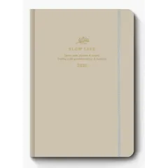 Ημερολόγιο ημερήσιο adbook 2026 slow life 17x25cm vanilla - Adbook
