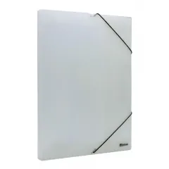 Κουτί με λάστιχο metron 25x35x3cm διάφανο - Metron