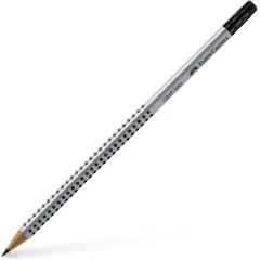 Μολύβι faber castell grip με γόμα hb - Faber castell