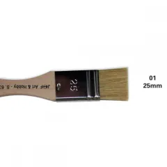 πινέλο σπατουάρ με τρίχα χοίρου s632 n.25 2.5cm - Deco