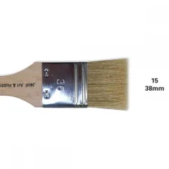 πινέλο σπατουάρ με τρίχα χοίρου s632 n.35 3.5cm - Deco