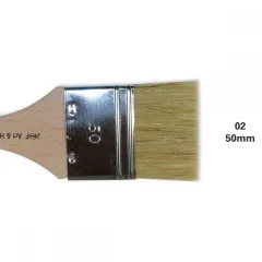 πινέλο σπατουάρ με τρίχα χοίρου s632 n.50 5cm - Deco