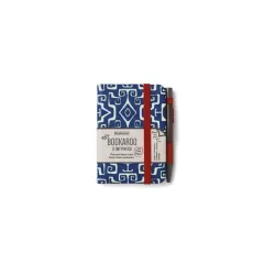 σημειωματάριο if bookaroo α7 με στυλό navy & dark red aztec - If