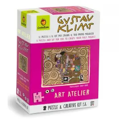 παζλ ludattica atelier gustav klimt "το φιλί" 252 τεμάχια 8+ - Ludaticca