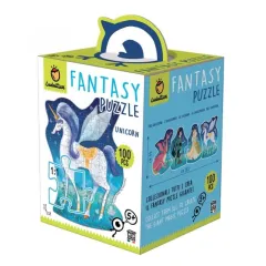 παζλ ludattica fantasy unicorn 100 κομμάτια - Ludaticca