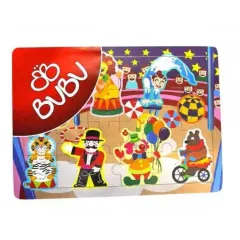 παζλ ξύλινο bubu 35x25cm 24 κομμάτια 3+ - Bubu