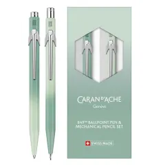σετ στυλό και μηχανικό μολύβι 0.5mm caran d'ache 849 misty forest - Caran d'ache