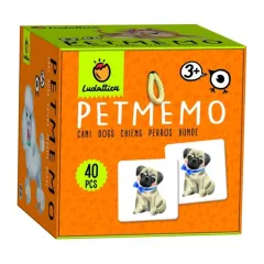 παιχνίδη μνήμης ludattica pet memo dogs 40τεμ. 3+ - Ludaticca