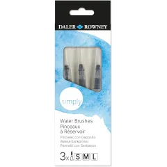 πινέλα das simply water brush 3 τεμάχια - Daler rowney