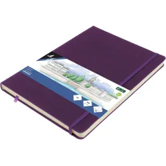 Μπλοκ σχεδίου kangaro sketchbook α4 160 σελίδες 140gr purple heart - Kangaro