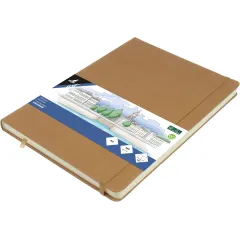 Μπλοκ σχεδίου kangaro sketchbook α4 160 σελίδες 140gr cognac - Kangaro
