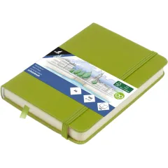 Μπλοκ σχεδίου kangaro sketchbook α6 160 σελίδες 140gr lime green - Kangaro