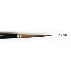 πινέλο κάστορα kolinsky στρογγυλό ακουαρέλας no.00 - Kolinsky