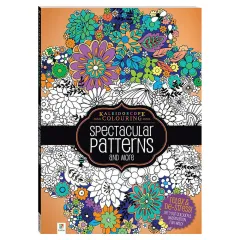 Βιβλίο ζωγραφικής hinkler kaleidoscope colouring book spectacular patterns and more - Hinkler