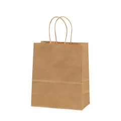 τσάντα συσκευασίας χάρτινη κραφτ καφέ 36x46x12cm πακέτο 25 τεμαχίων - Metron