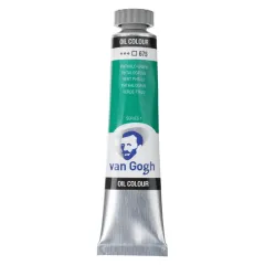 χρώμα λαδιού talens van gogh 20ml phthalo green 675 - Talens