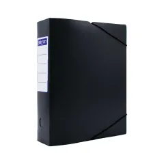 Κουτί με λάστιχο metron 25x35x8 μαύρο - Metron