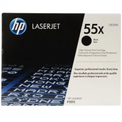Toner hp ce255x 55x black - Hp
