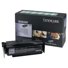 Toner lexmark 12a8420 black - Lexmark