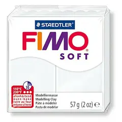 πηλός fimo soft 57gr. white  0 - Staedtler