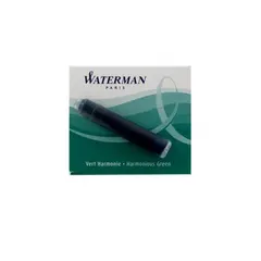 Αμπούλες waterman ink 6 τεμάχια mini int'l cartridges green - Waterman