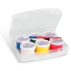 Δακτυλομπογιές primo 100gr x 6τεμ. 221td σε βαλιτσάκι - Cmp primo