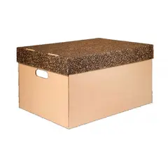 Κουτί ιωνία μεγάλο καφέ 38x52x30εκ. - Ionia box