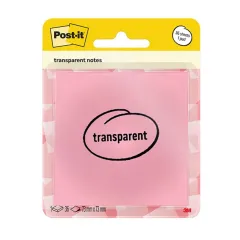 Αυτοκόλλητα χαρτάκια post-it 3m transparent 73x73mm pastel orange 36 φύλλα - 3m