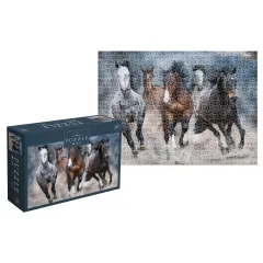 παζλ interdruk wild horses 3 1000 κομμάτια 8+ - Interdruk