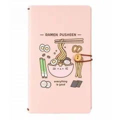 ταξιδιωτικό σημειωματάριο kokonote pusheen sushi roll με μαλακό εξώφυλλο 13x22cm - Erik